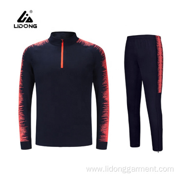 Customize Half Zipper Unisex Jogging Tracksuit Set